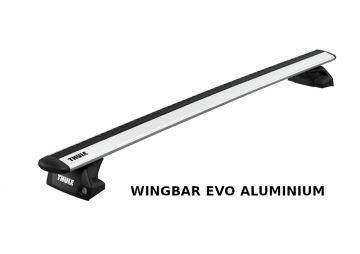 Complete set wingbar evo aluminium 121