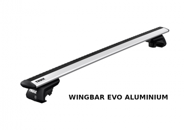 Complete set wingbar evo aluminium