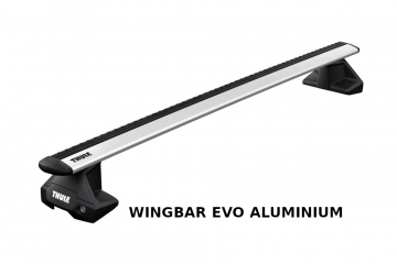 Complete set wingbar evo aluminium 191