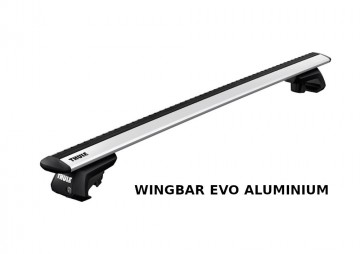 Complete set wingbar evo aluminium open railing