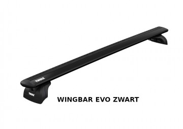 Complete set wingbar evo zwart