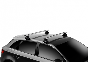 Dragers op kaal glad dak 1